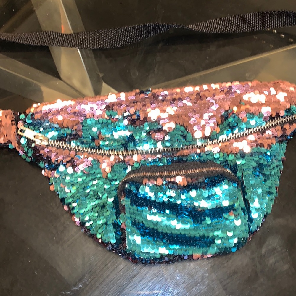 Sequined Fanny pouch